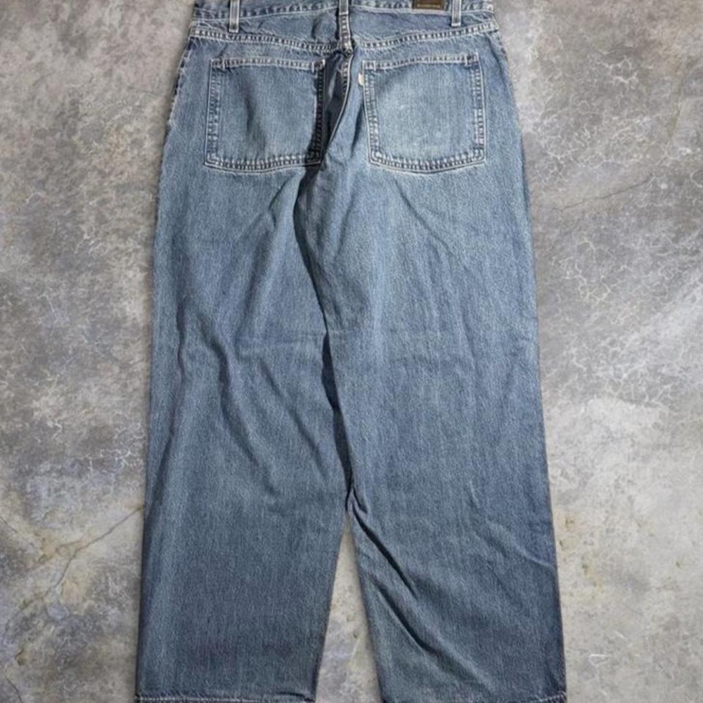 Vintage Levi's SilverTab baggy wide leg blue jeans Size 36x30 Y2K skater denim - Picture 2 of 7